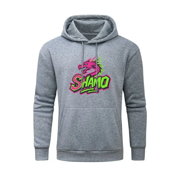 Shamotem Dragon Totem Hoodie | Y2K Pink & Green Contrast - Limited Edition Autumn Armor - Image 22