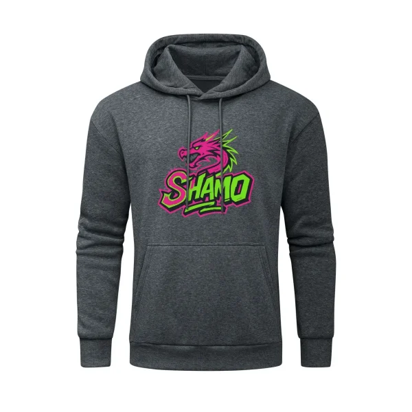 Shamotem Dragon Totem Hoodie | Y2K Pink & Green Contrast - Limited Edition Autumn Armor - Image 18