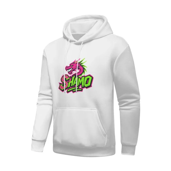 Shamotem Dragon Totem Hoodie | Y2K Pink & Green Contrast - Limited Edition Autumn Armor - Image 7