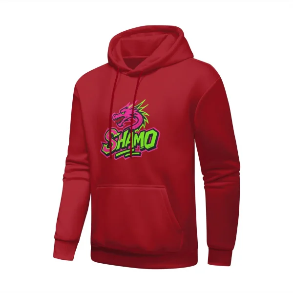 Shamotem Dragon Totem Hoodie | Y2K Pink & Green Contrast - Limited Edition Autumn Armor - Image 11