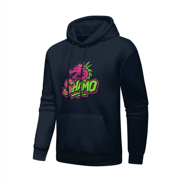 Shamotem Dragon Totem Hoodie | Y2K Pink & Green Contrast - Limited Edition Autumn Armor - Image 15