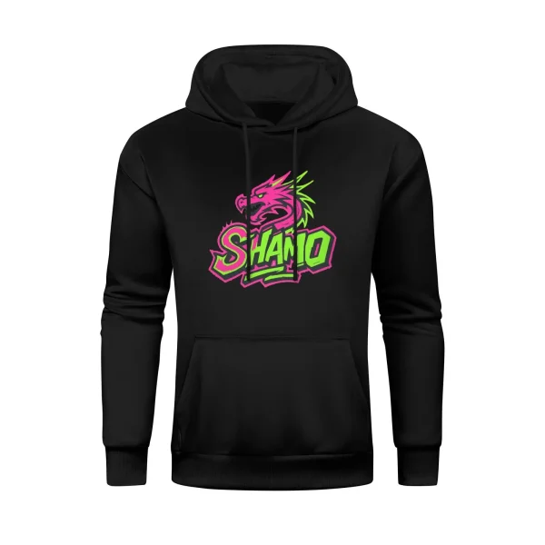 Shamotem Dragon Totem Hoodie | Y2K Pink & Green Contrast - Limited Edition Autumn Armor - Image 4